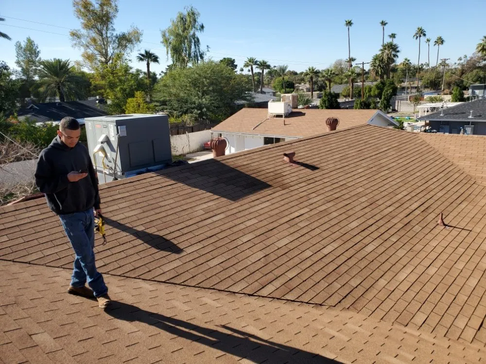 Slide of Precision Roofing