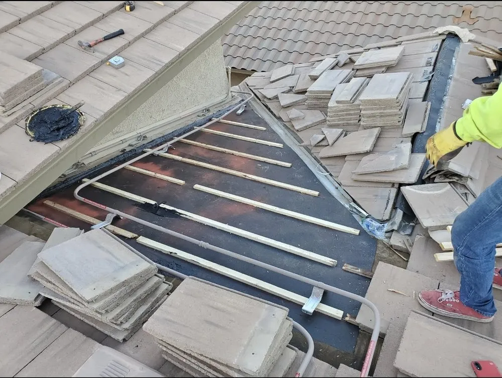 Slide of Precision Roofing