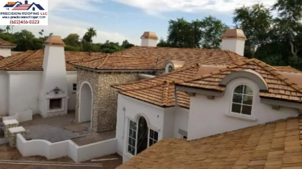 Slide of Precision Roofing