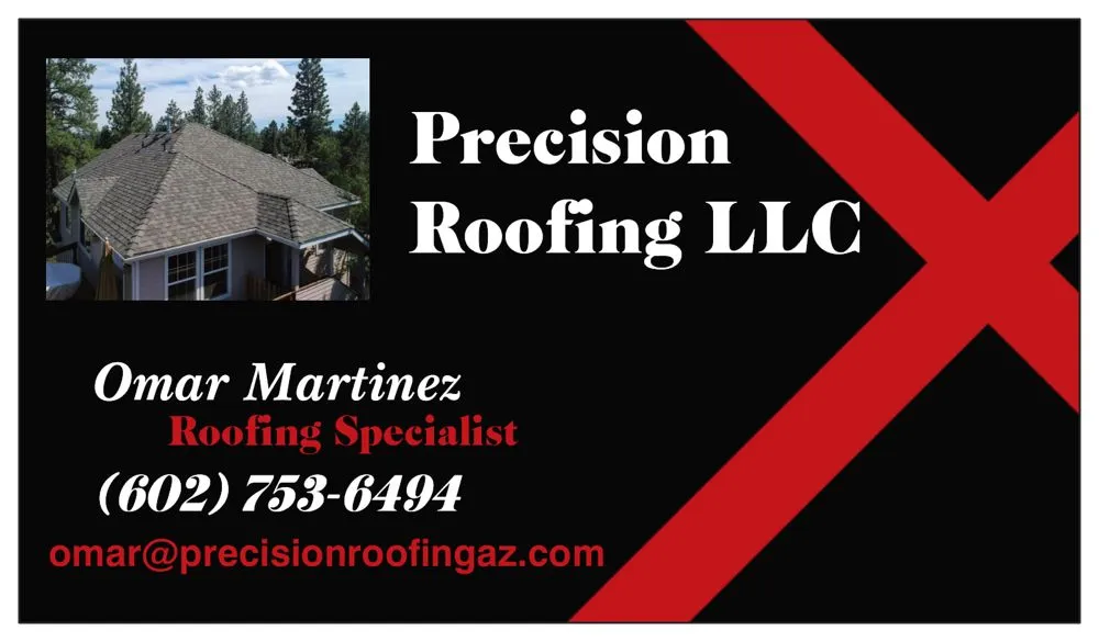 Slide of Precision Roofing
