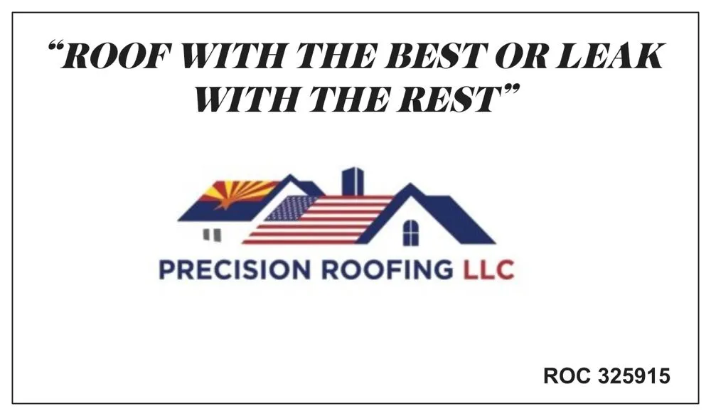 Slide of Precision Roofing