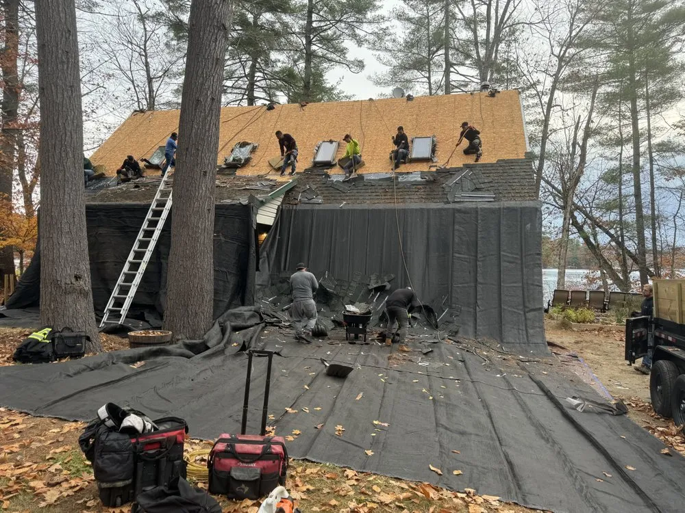 Slide of Precision Roofing