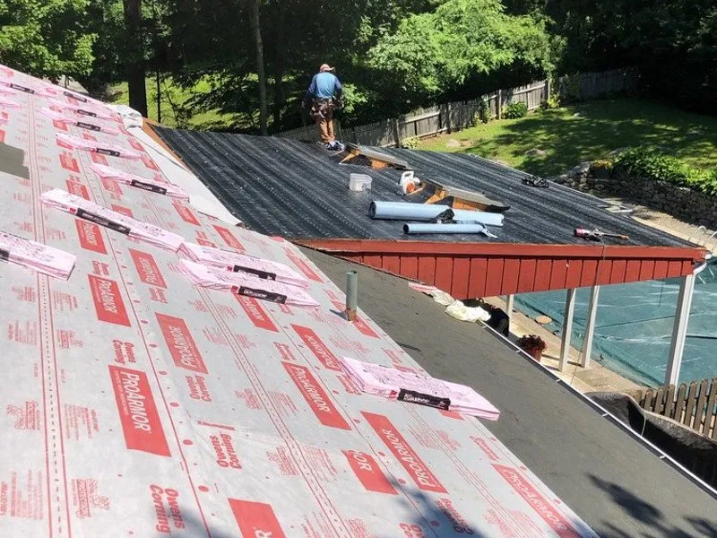 Slide of Precision Roofing Services