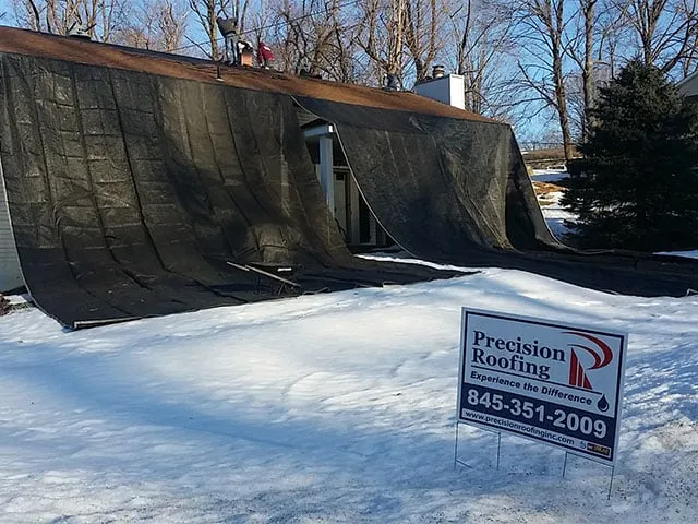 Top-rated metal roofing installation with free inspection in Southfields, NY by Precision Roofing