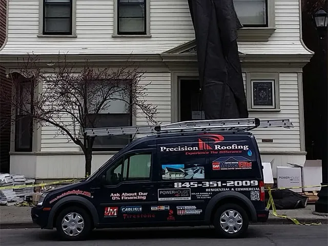 Professional storm damage roof repair experts serving Southfields, NY - Precision Roofing
