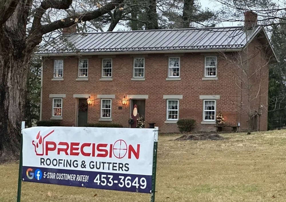 Slide of Precision Roofing