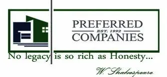 Slide of Preferred Companies