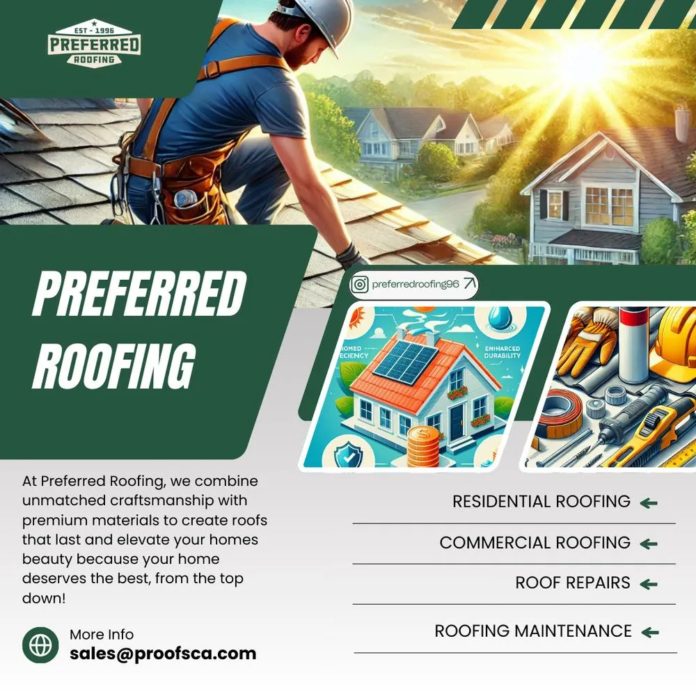 Slide of Preferred Roofing