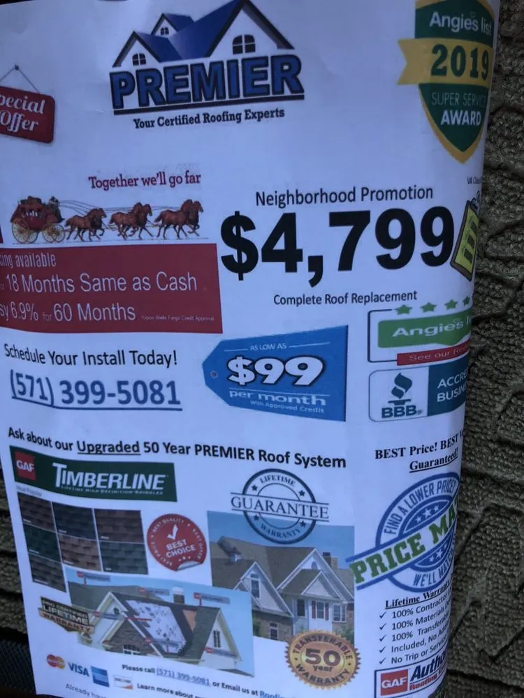 Slide of Premier Exteriors