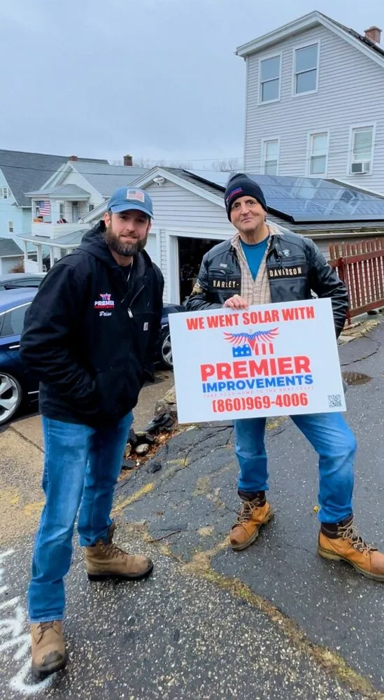 Slide of Premier Improvements Solar