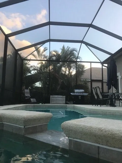 Slide of Premier Pool Enclosures