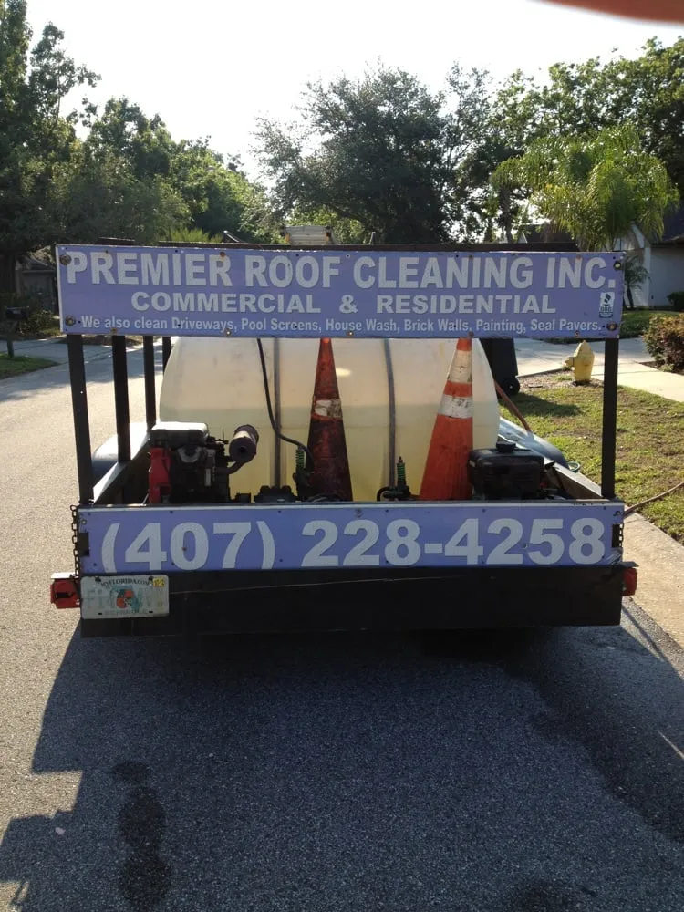 Slide of Premier Roof Cleaning