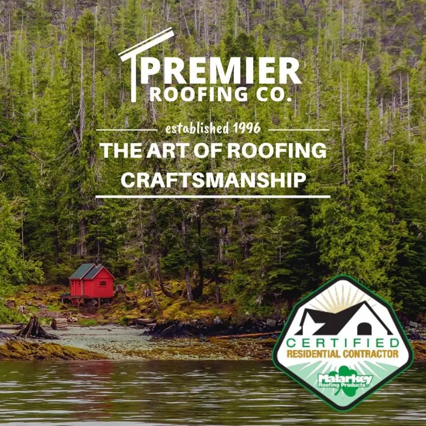 Slide of Premier Roofing