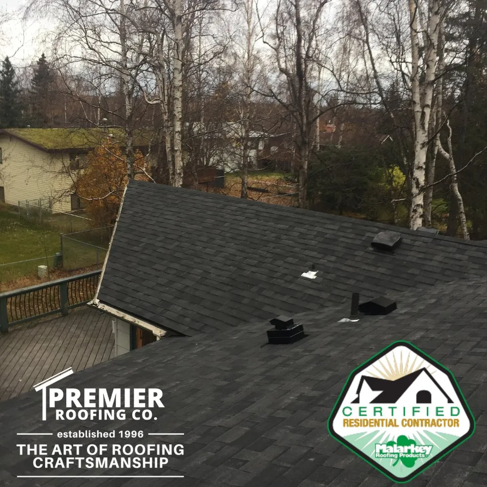 Slide of Premier Roofing