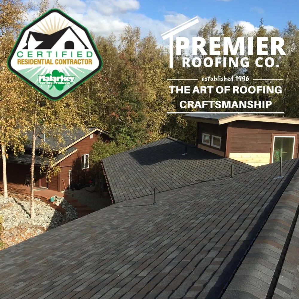 Slide of Premier Roofing