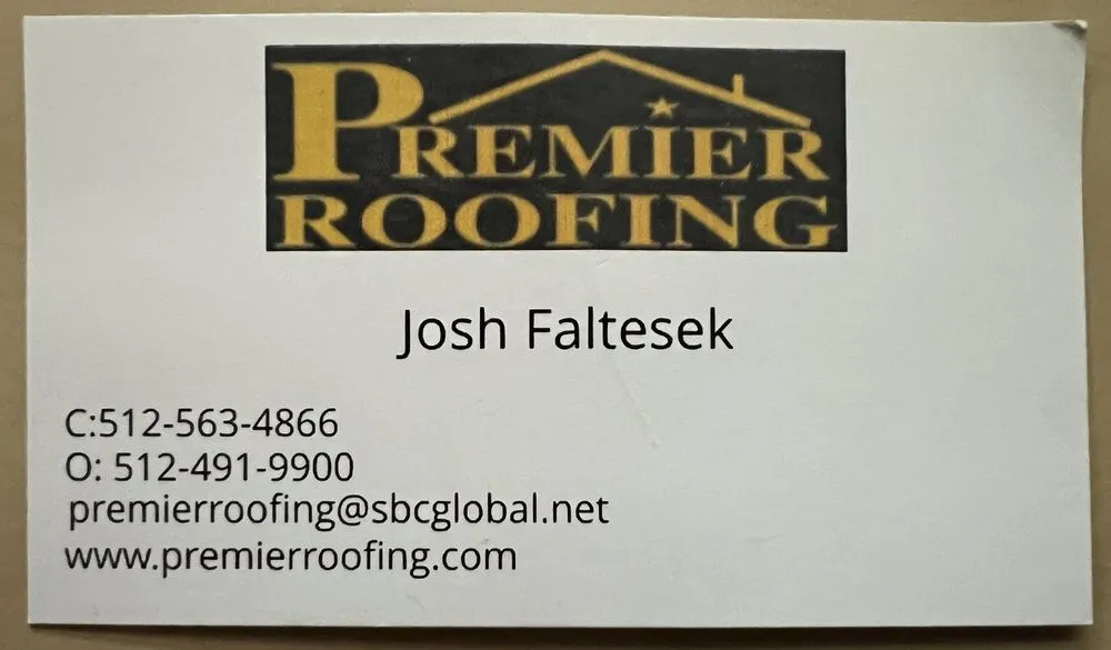 Slide of Premier Roofing