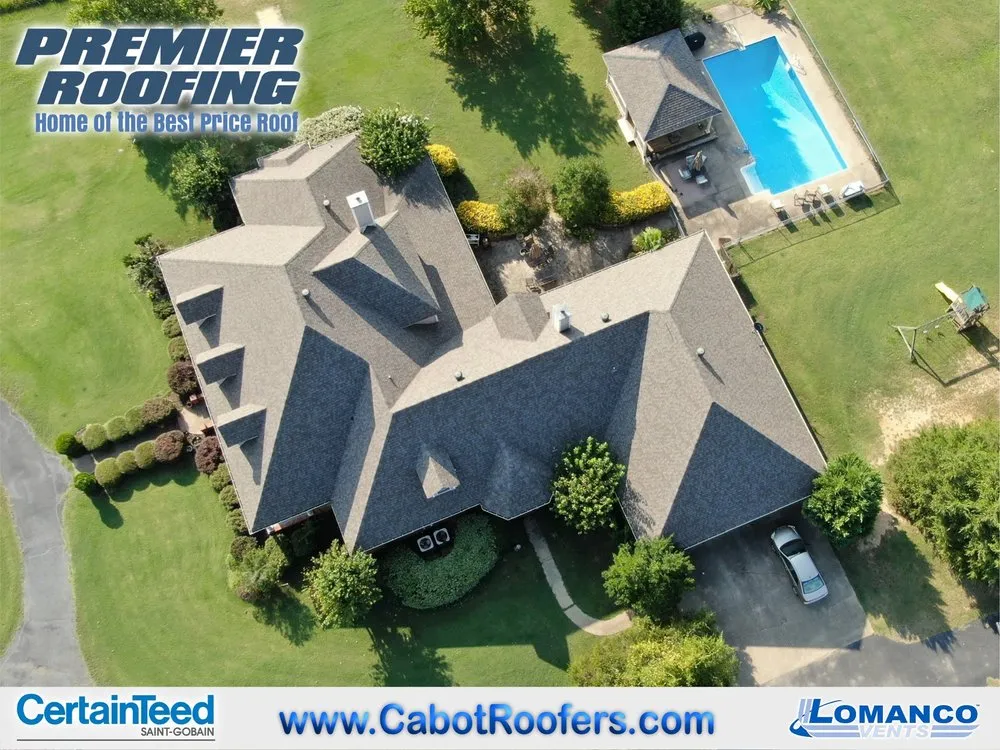 Slide of Premier Roofing