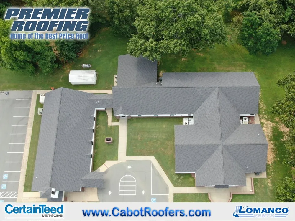 Slide of Premier Roofing