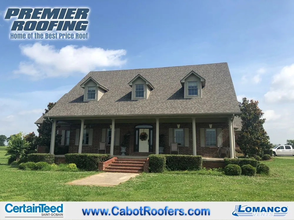 Slide of Premier Roofing