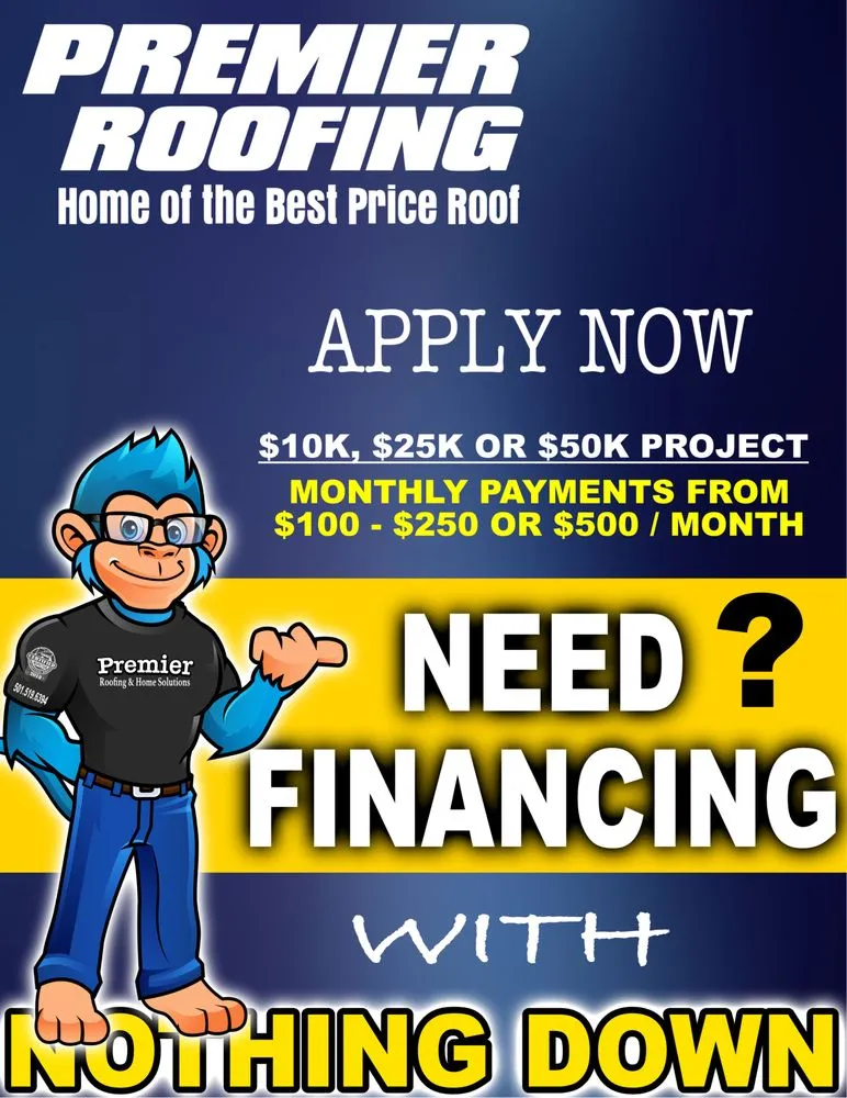 Slide of Premier Roofing