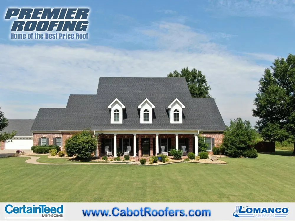 Slide of Premier Roofing