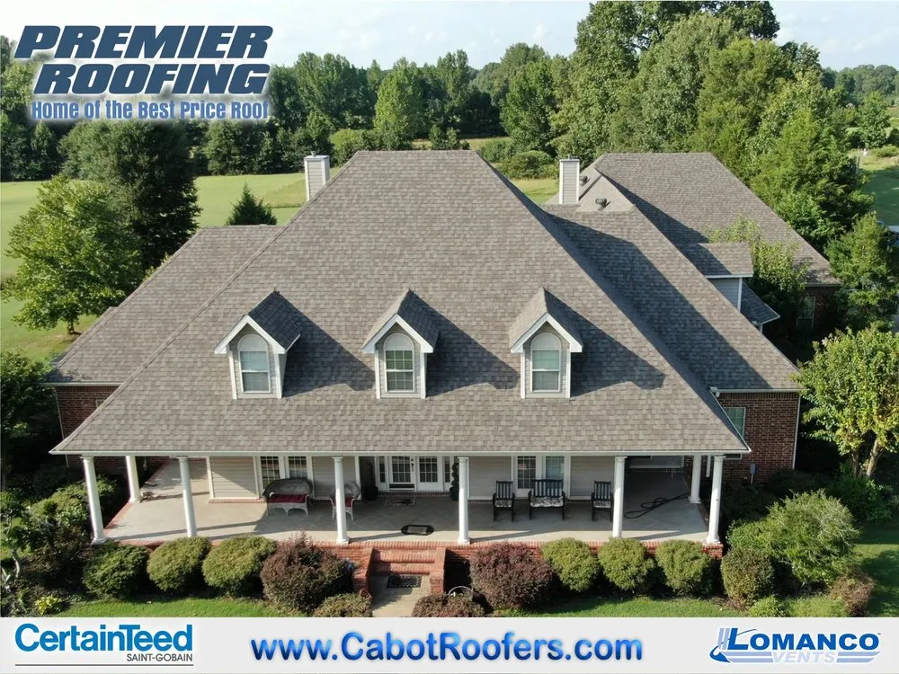 Slide of Premier Roofing