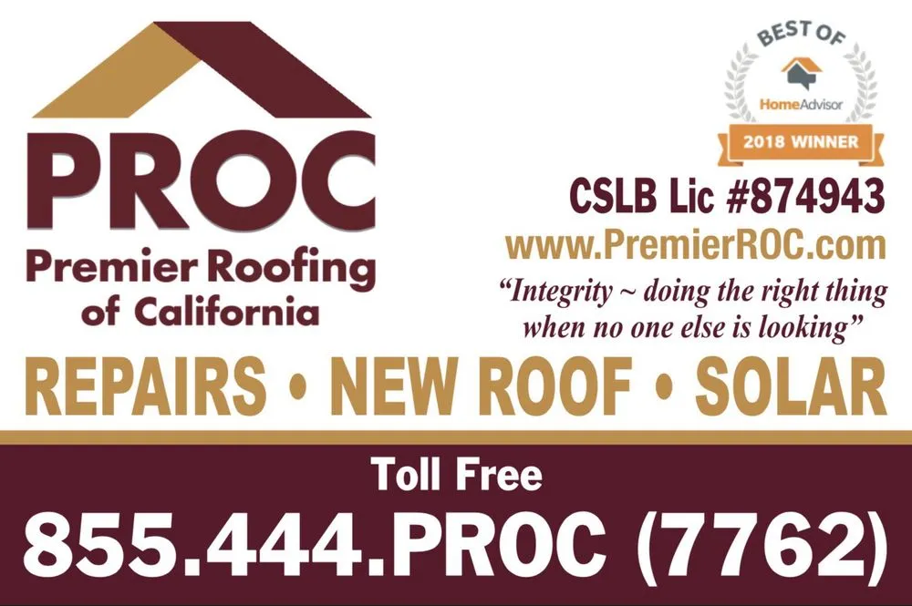 Slide of Premier Roofing of California