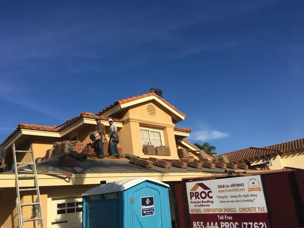 Slide of Premier Roofing of California