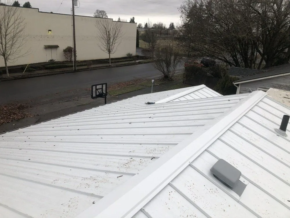 Emergency metal roofing installation in Cheshire, OR by Premier Roofing Services