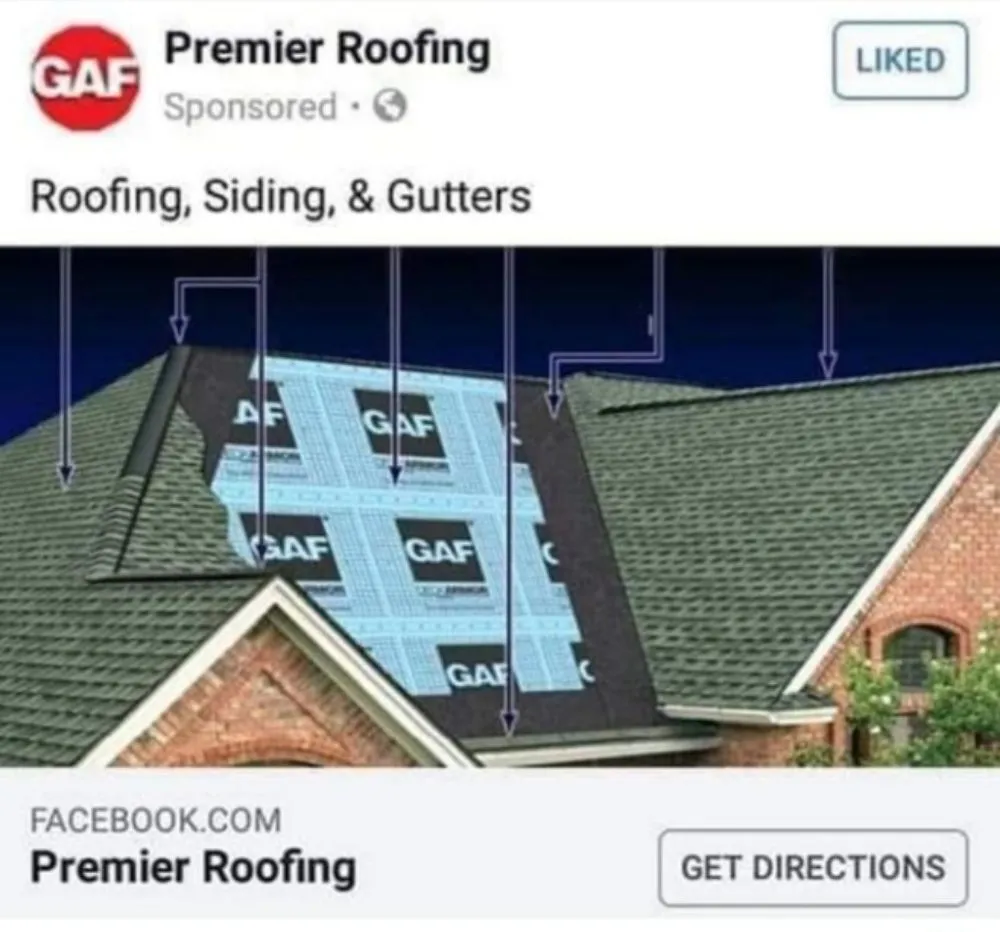 Slide of Premier Roofing Siding & Gutters