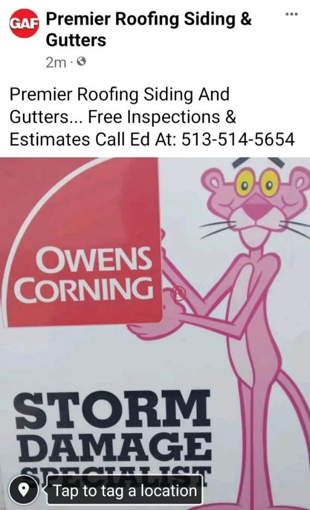 Slide of Premier Roofing Siding & Gutters