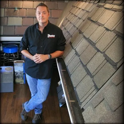 Premier Siding, Roofing, Home Improvement Logo