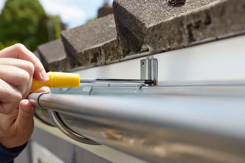 Slide of Premium Gutter Installation
