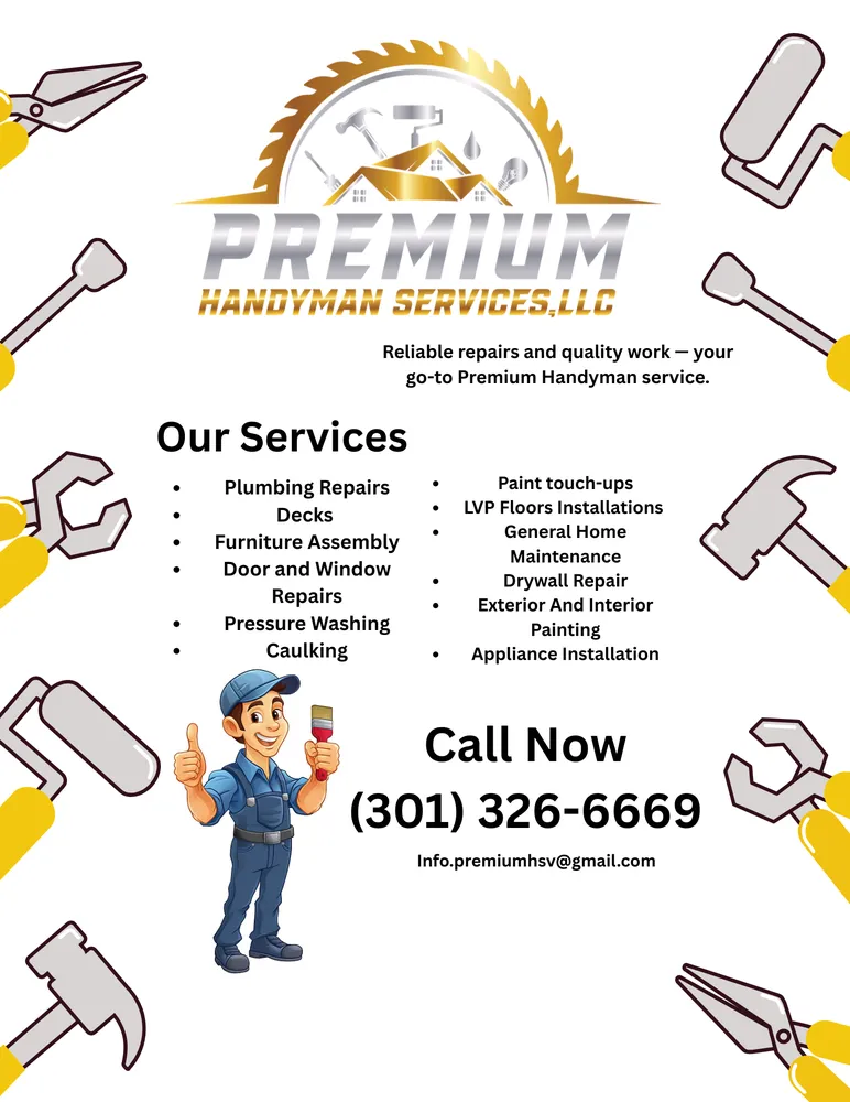 Slide of Premium Handyman Service