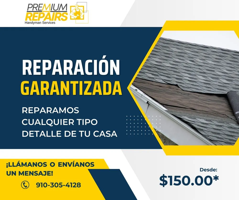 Slide of Premium Repairs