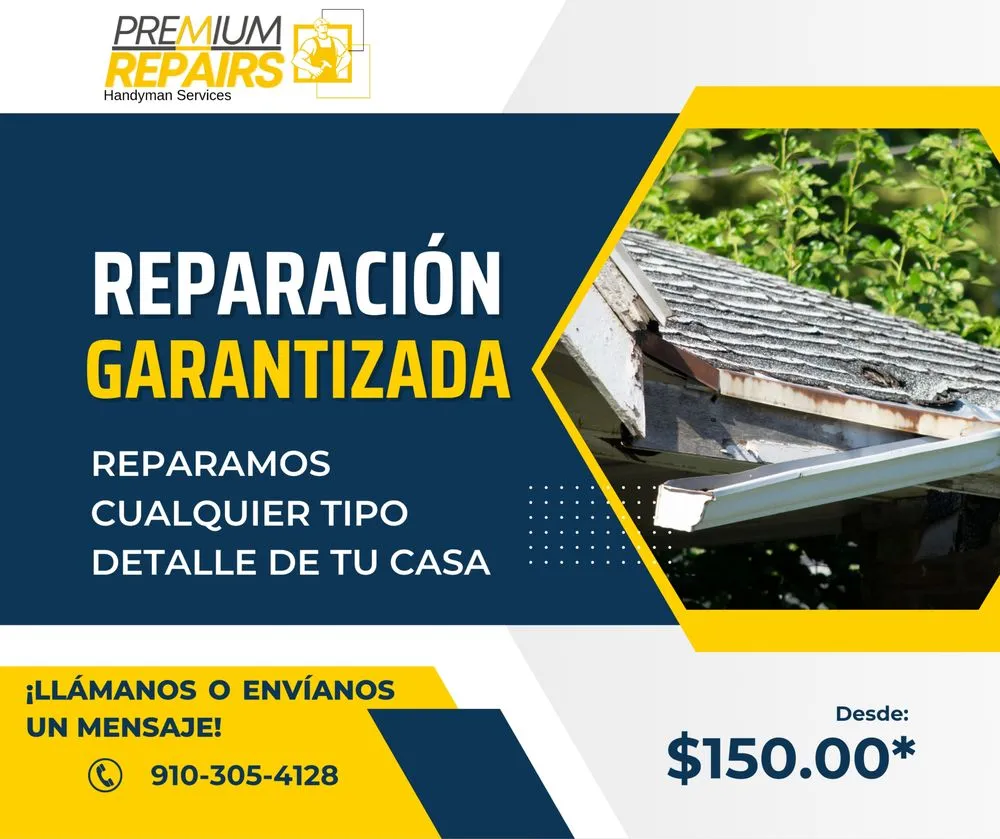 Slide of Premium Repairs