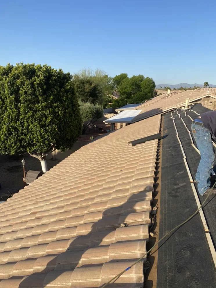 Slide of Presicion Roofing