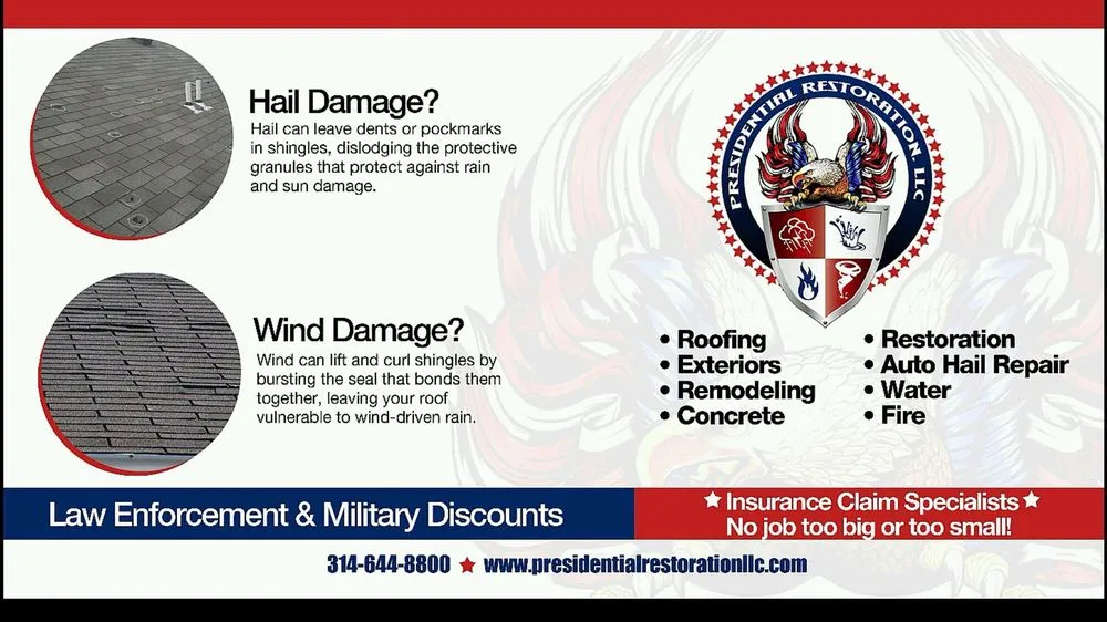 Local flat roof repair in Earth City, MO by Presidential Restoration
