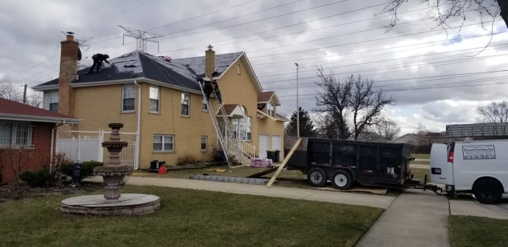 Slide of Presidential Roofing