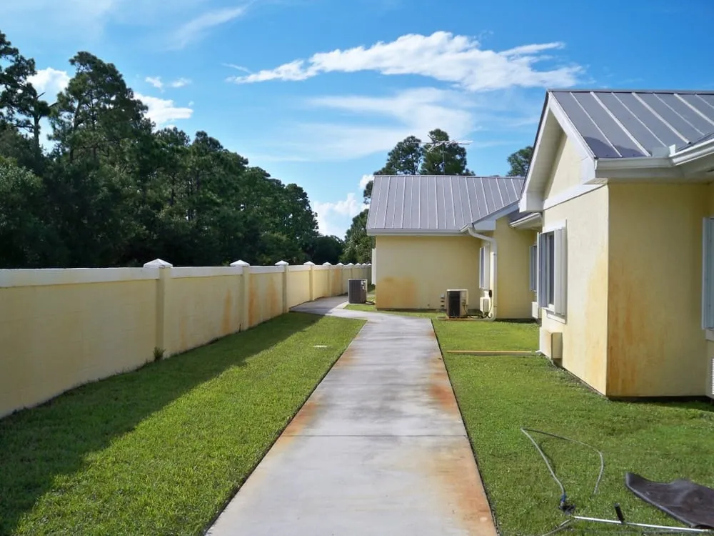 Slide of Pressure Cleaning Rust B Gone