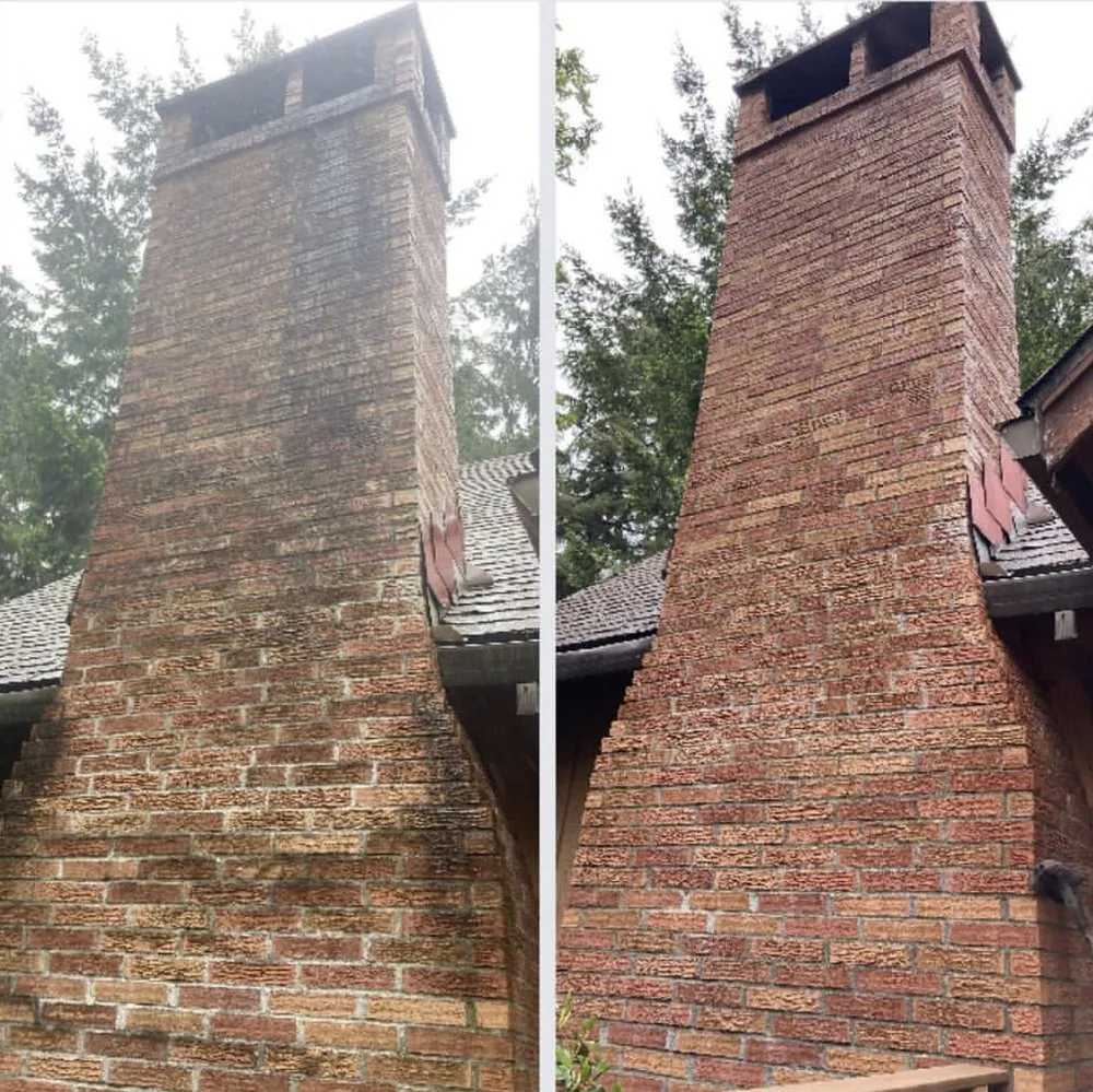 Slide of Pressure Washing