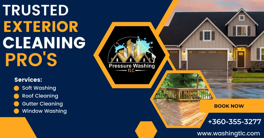 Slide of Pressure Washing