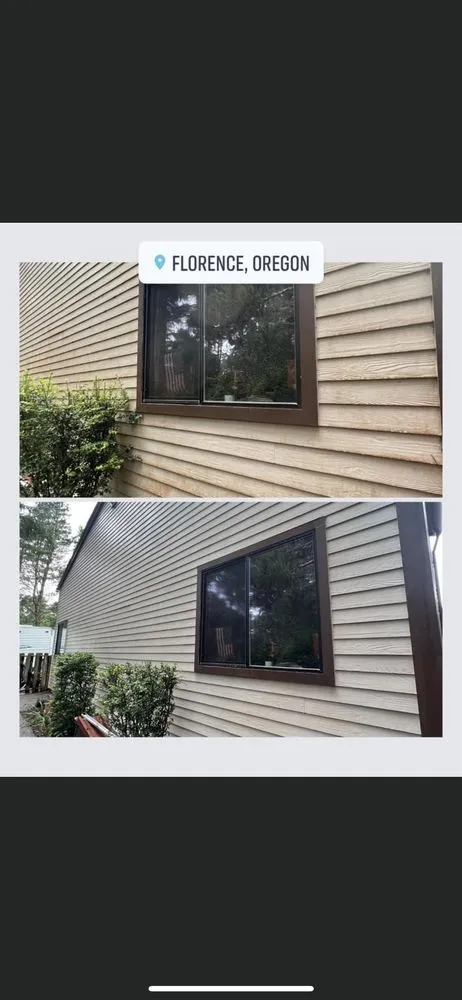 Slide of Pressure Washing