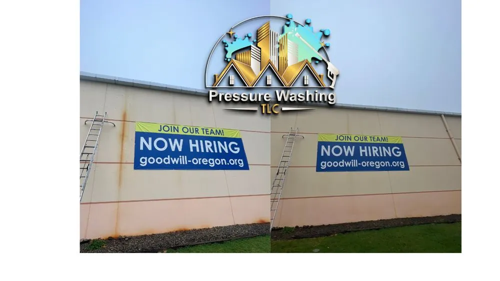 Slide of Pressure Washing TLC