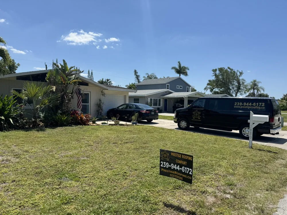 Slide of Prestige Roofing Company