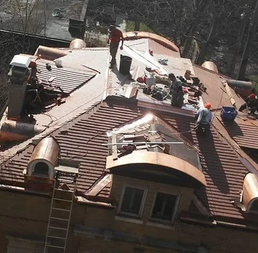 Professional shingle roofing service for homes in Ofallon, MO by Prestige Roofing