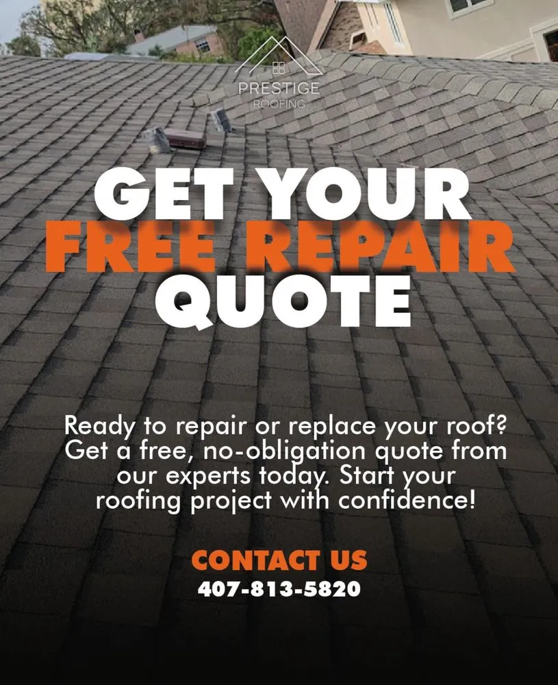 Slide of Prestige Roofing Services