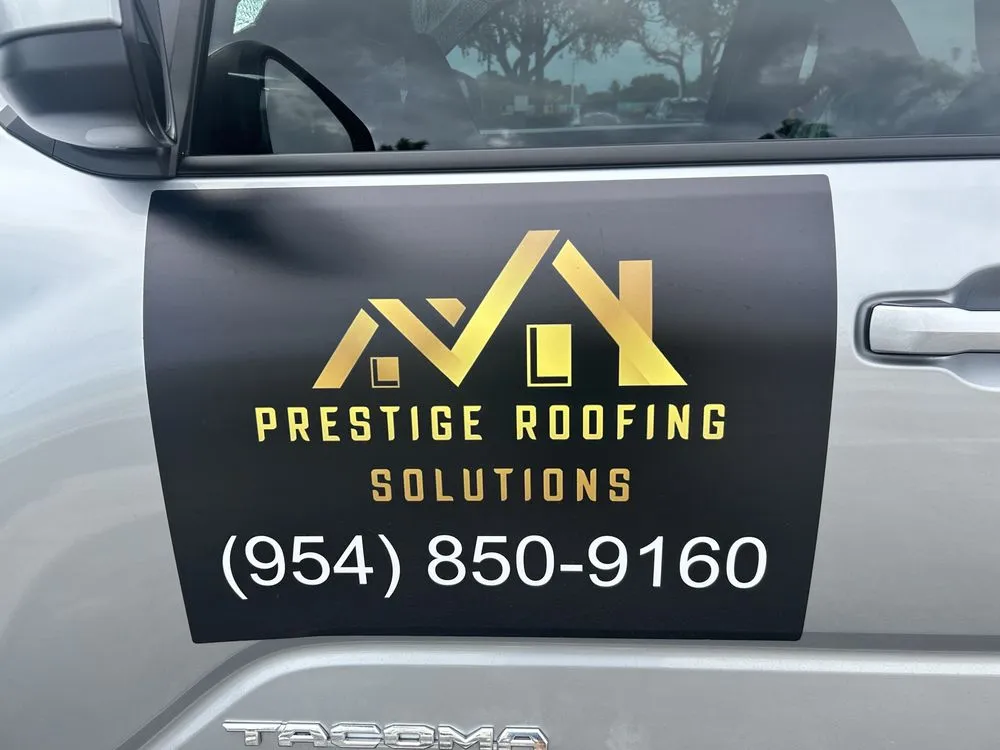 Slide of Prestige Roofing Solutions