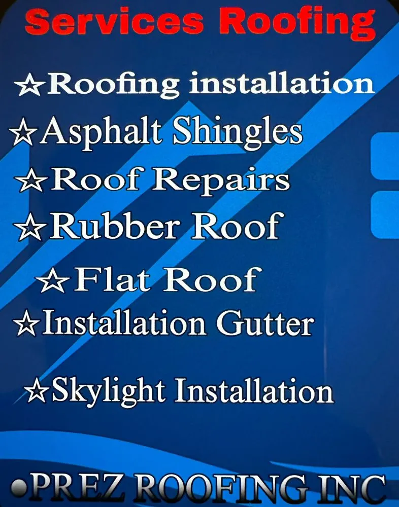 Slide of Prez Roofing