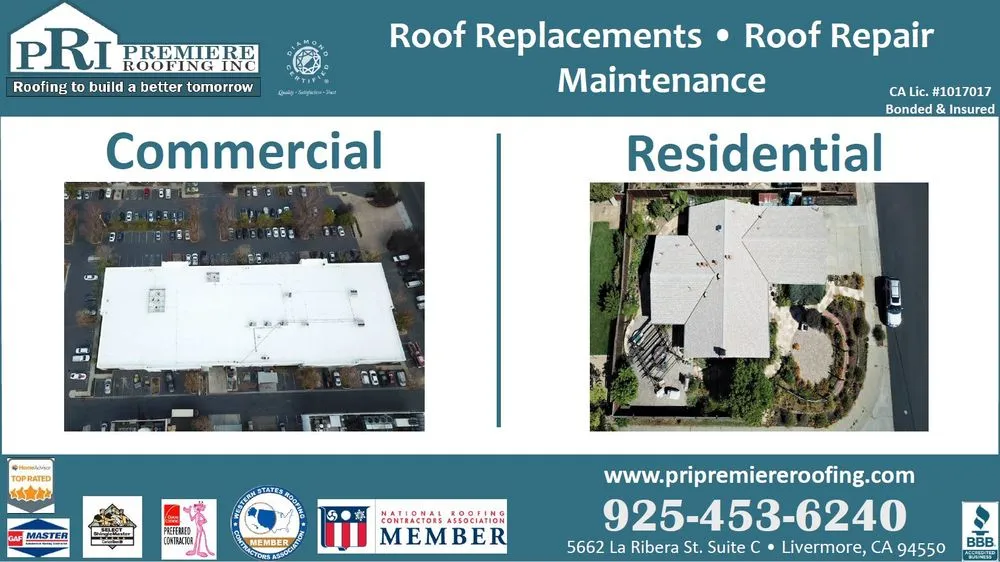 Slide of PRI- Premiere Roofing